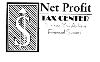 $ NET PROFIT TAX CENTER "HELPING YOU ACHIEVE FINANCIAL SUCCESS" logo