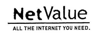 NET VALUE ALL THE INTERNET YOU NEED. logo