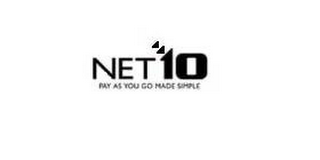 NET10 PAY AS YOU GO MADE SIMPLE logo