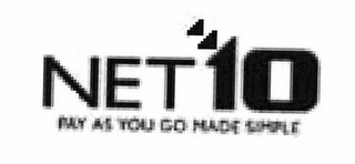 NET10 PAY AS YOU GO MADE SIMPLE logo