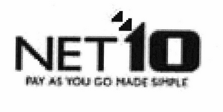 NET10 PAY AS YOU GO MADE SIMPLE logo