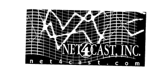 NET4CAST, INC. N E T 4 C A S T . C O M logo