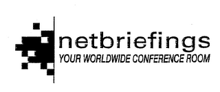 NETBRIEFINGS YOUR WORLD WIDE CONFERENCE ROOM logo