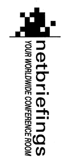 NETBRIEFINGS.COM MAKING THE WORLD YOUR CONFERENCE ROOM" logo