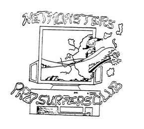 NETMONSTERS PROSURFERS CLUB logo