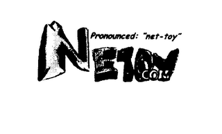 NETOY.COM PRONOUNCED: "NET-TOY" logo