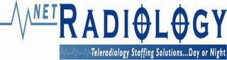 NETRADIOLOGY TELERADIOLOGY STAFFING SOLUTIONS...DAY OR NIGHT logo