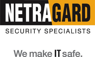 NETRAGARD SECURITY SPECIALISTS WE MAKE IT SAFE. logo