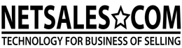 NETSALES.COM TECHNOLOGY FOR BUSINESS OF SELLING logo