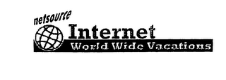 NETSOURCE INTERNET WORLDWVIDE VACATIONS logo