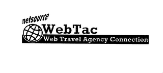 NETSOURCE WEBTAC WEB TRAVEL AGENCY CONNECTION logo