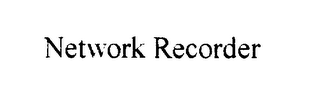NETWORK RECORDER logo