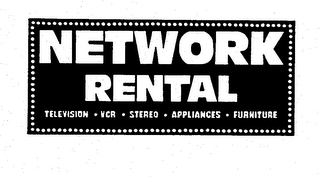 NETWORK RENTAL TELEVISION-VCR-STEREO-APPLIANCES-FURNITURE logo