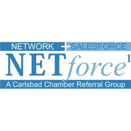 NETWORK SALESFORCE NETFORCE1 A CARLSBAD CHAMBER REFERRAL GROUP logo
