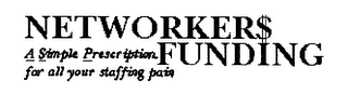 NETWORKERS FUNDING, A SIMPLE PRESCRIPTION FOR ALL YOUR STAFFING PAIN logo