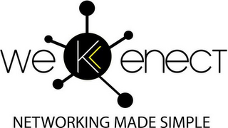 NETWORKING MADE SIMPLE, WE KENECT logo