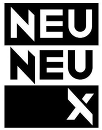NEU NEU X logo