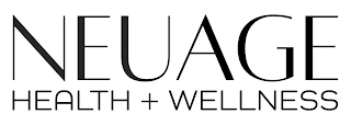 NEUAGE HEALTH + WELLNESS logo