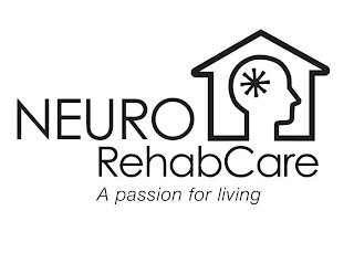 NEURO REHABCARE A PASSION FOR LIVING logo