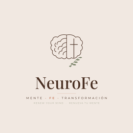 NEUROFEMENTE · FE · TRANSFORMACIÓNRENEW YOUR MIND · RENUEVA TU MENTE logo
