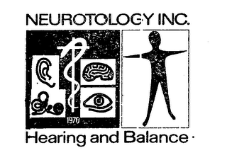 NEUROTOLOGY INC.  HEARING AND BALANCE logo