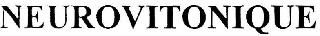NEUROVITONIQUE logo