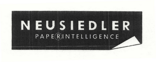 NEUSIEDLER PAPERINTELLIGENCE logo
