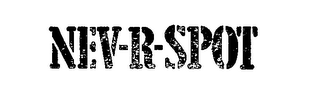 NEV-R-SPOT logo