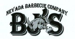 NEVADA BARBECUE COMPANY BJ'S logo