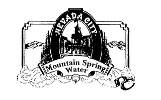 NEVADA CITY MOUNTAIN SPRING WATER logo