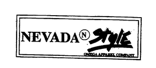 NEVADA N STYLE OMEGA APPAREL COMPANY logo