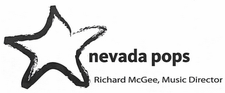 NEVADA POPS RICHARD MCGEE, MUSIC DIRECTOR logo