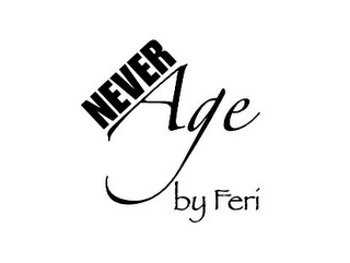 NEVER AGE BY FERI logo