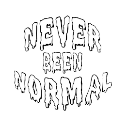NEVER BEEN NORMAL logo