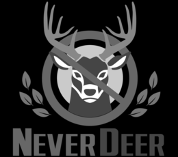 NEVER DEER logo