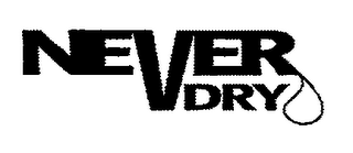 NEVER DRY logo
