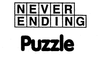 NEVER ENDING PUZZLE logo