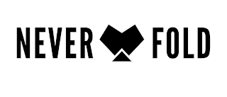 NEVER FOLD logo