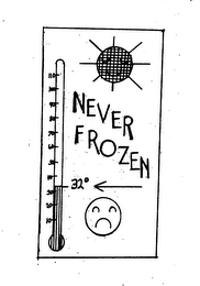 NEVER FROZEN logo