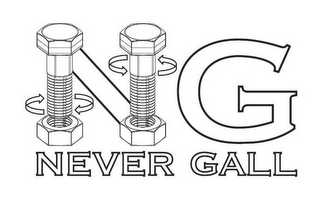 NEVER GALL NG logo