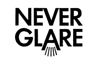 NEVER GLARE logo