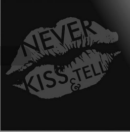 NEVER KISS & TELL logo