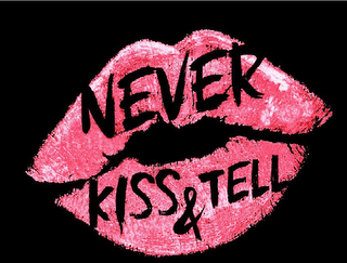NEVER KISS & TELL logo