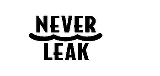 NEVER LEAK logo