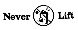 NEVER LIFT logo