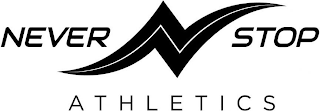 NEVER N  STOP ATHLETICS logo