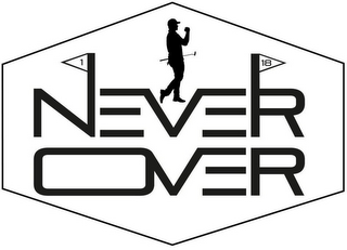 NEVER OVER 1 18 logo