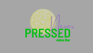 NEVER PRESSED JUICE BAR logo