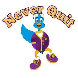 NEVER QUIT NQ NQ NQ logo