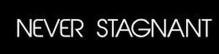 NEVER STAGNANT logo
